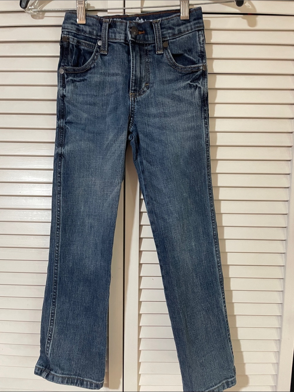 Kids Blue Denim relaxed Bootcut Jeans